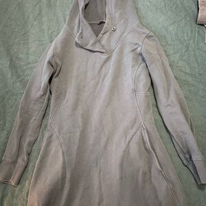 Toad&Co Charcoal Hooded Dress